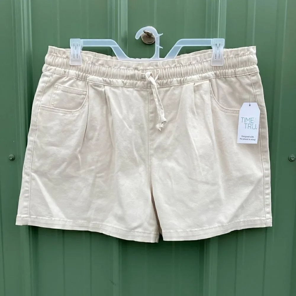 Women’s PaperBag Waist Comfy Soft Shorts Size Xl